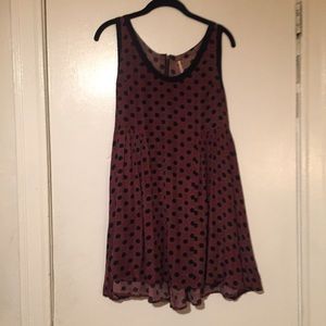 Free People printed tunic or mini dress